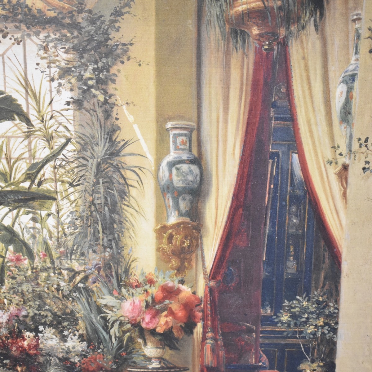 Enhanced Giclee of an Interior Scene