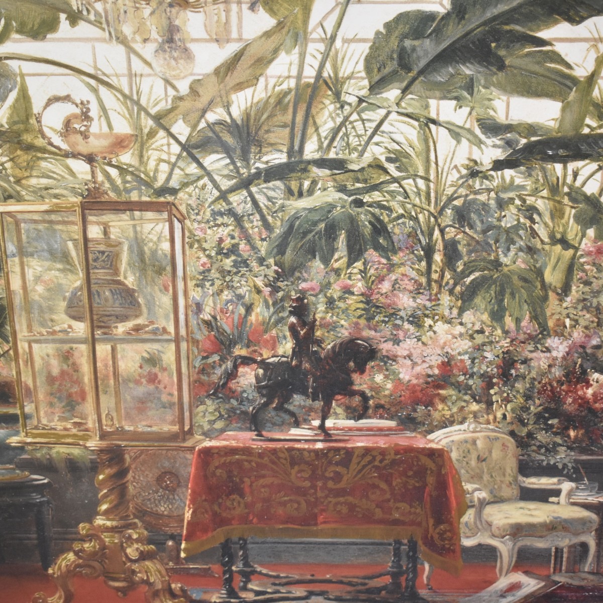 Enhanced Giclee of an Interior Scene