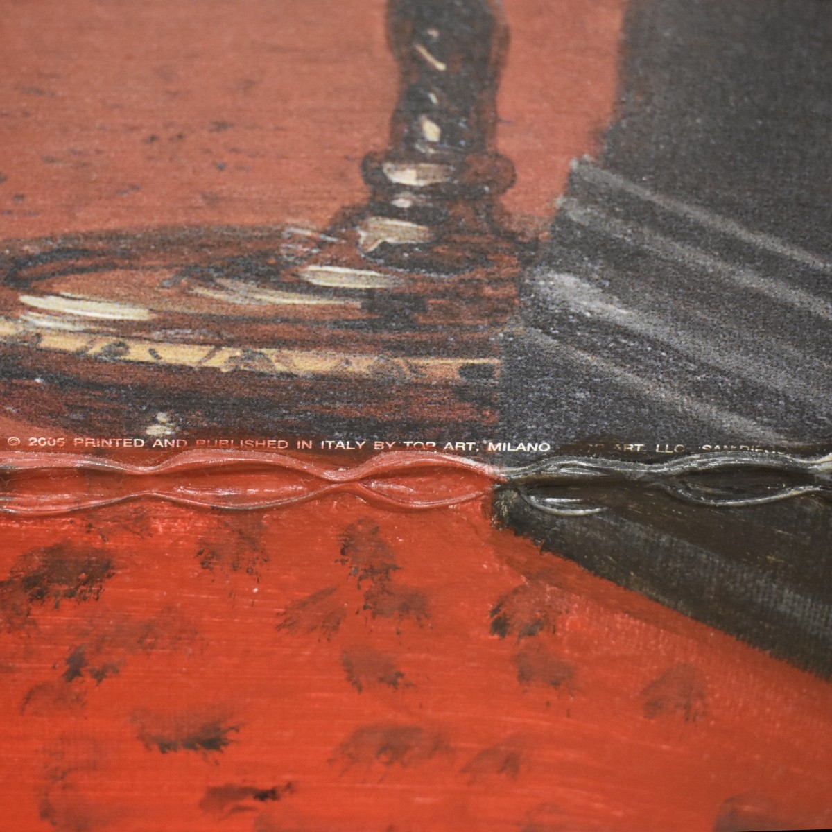 Enhanced Giclee of an Interior Scene