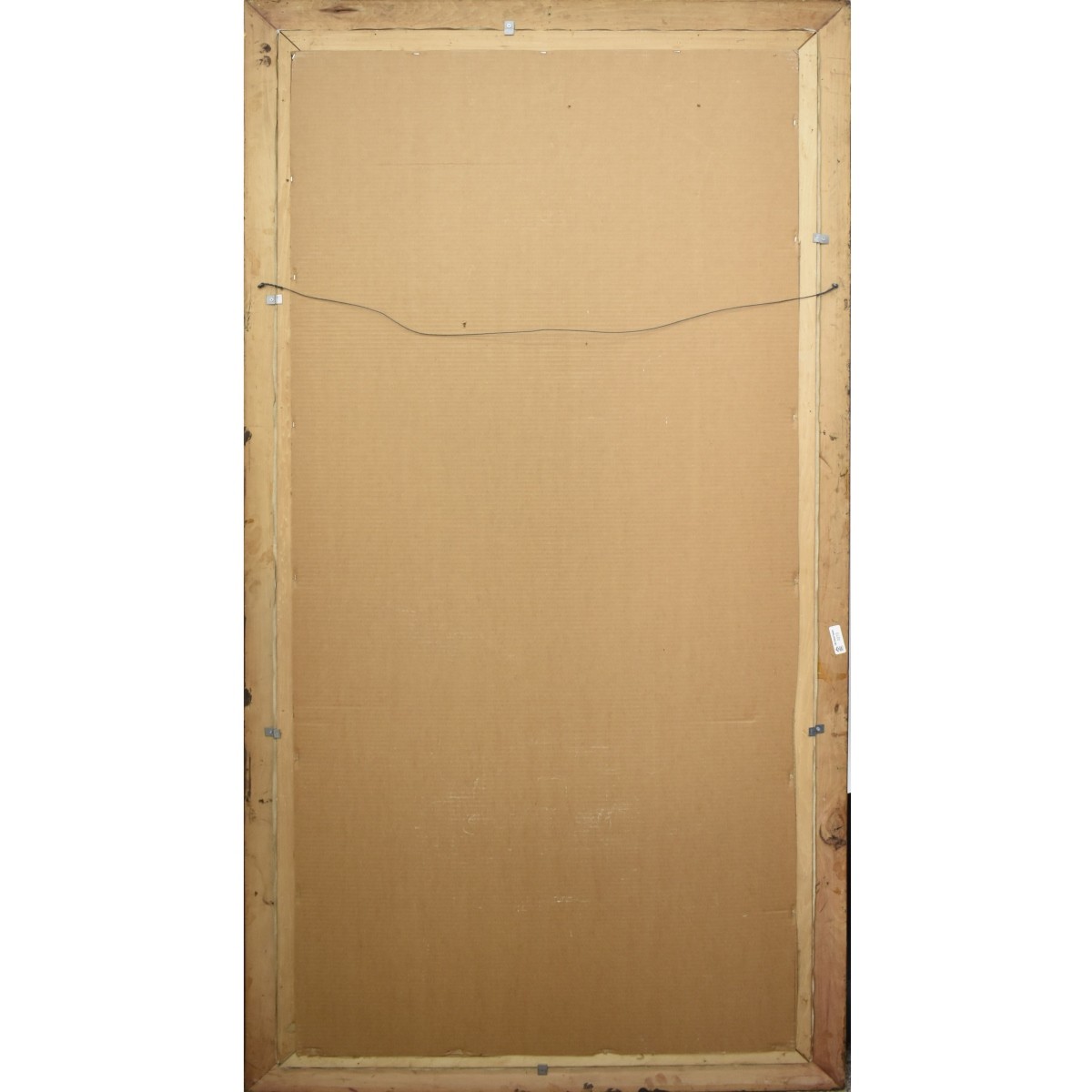 Large oil on Canvas Portrait