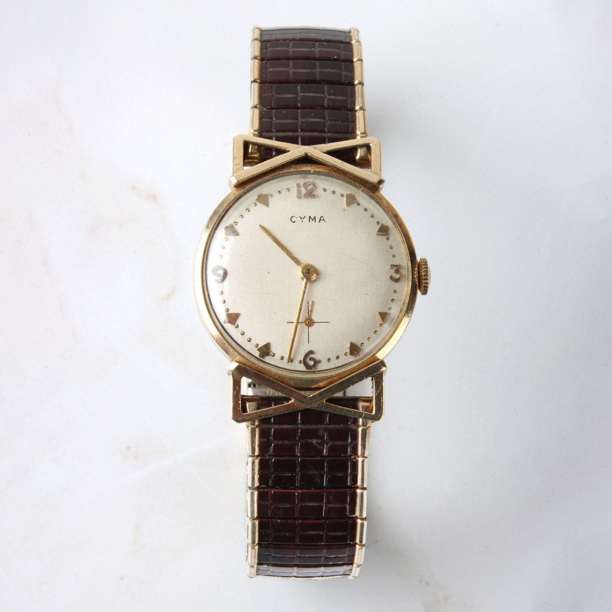Cyma 14K Watch