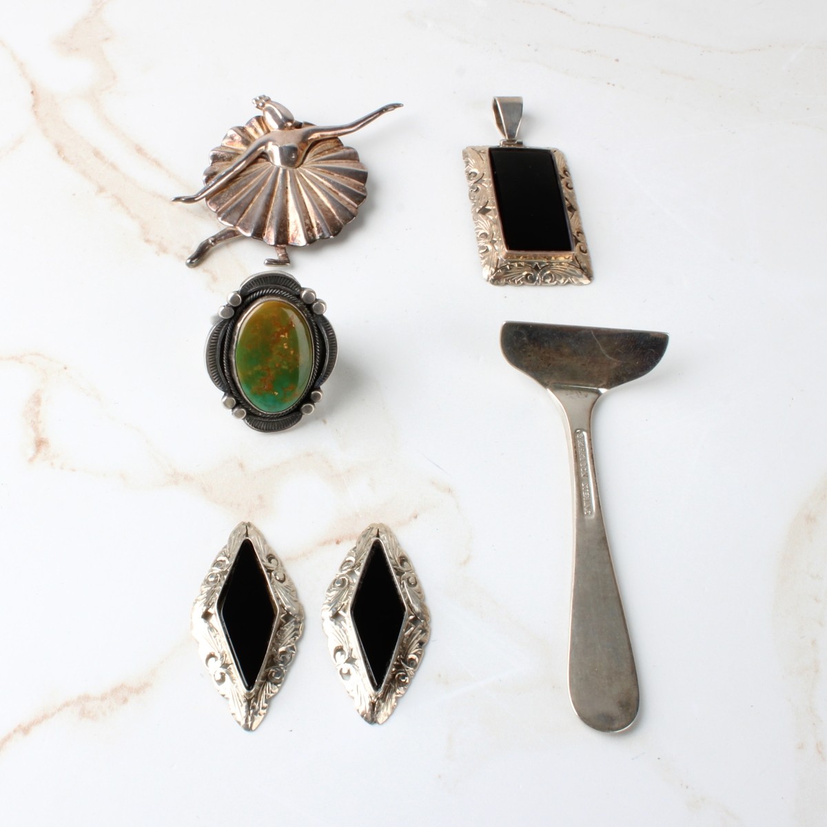 Silver Jewelry and Object
