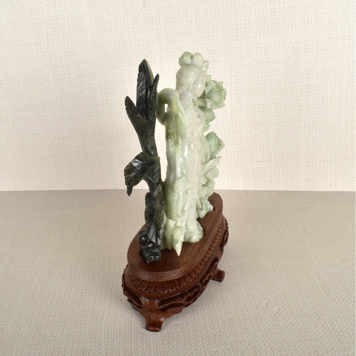Chinese White Jade Figure