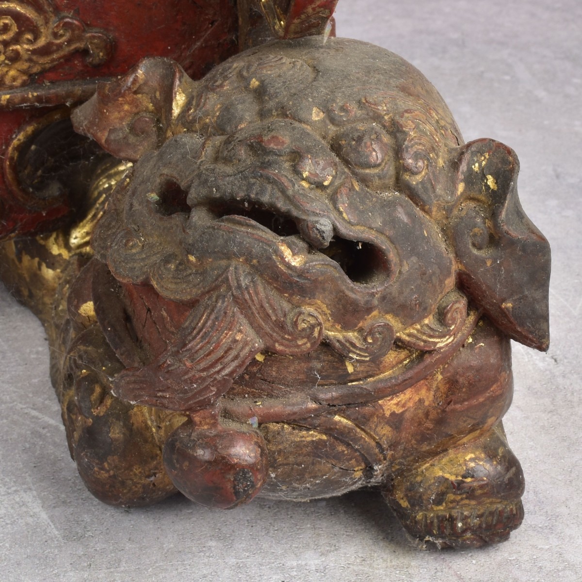 19th Century Chinese Slid in Stand