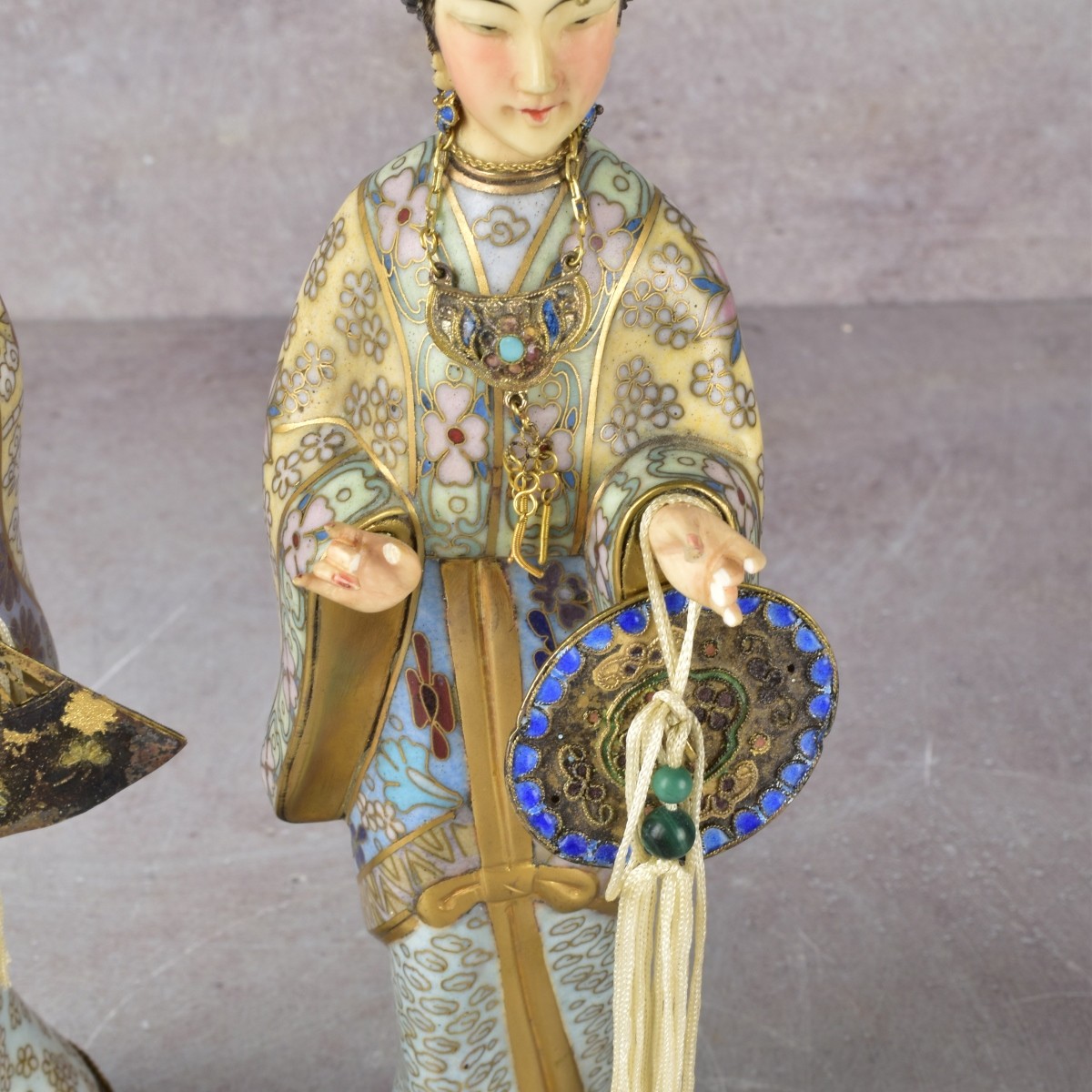 East Asian Painted Figures