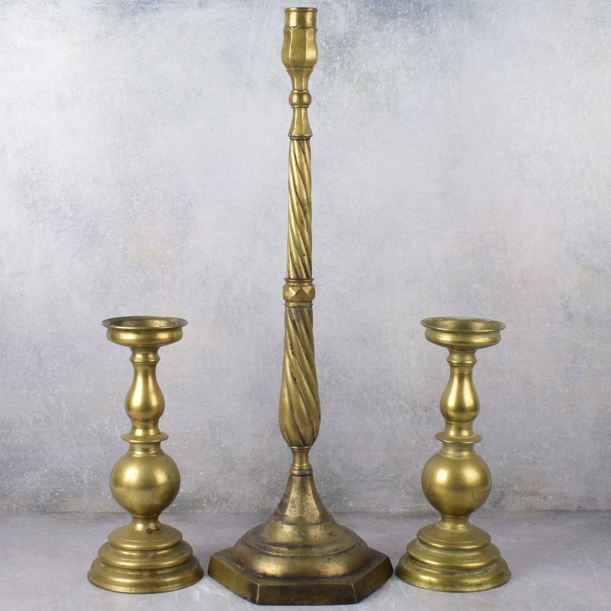 Vintage Brass Candlesticks