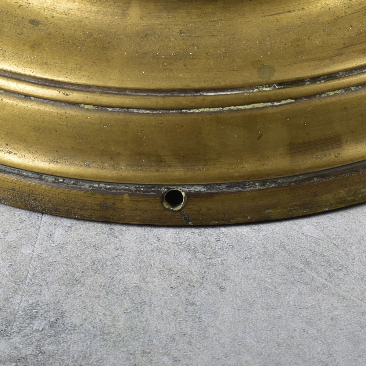 Monumental Vintage Brass Candlestick