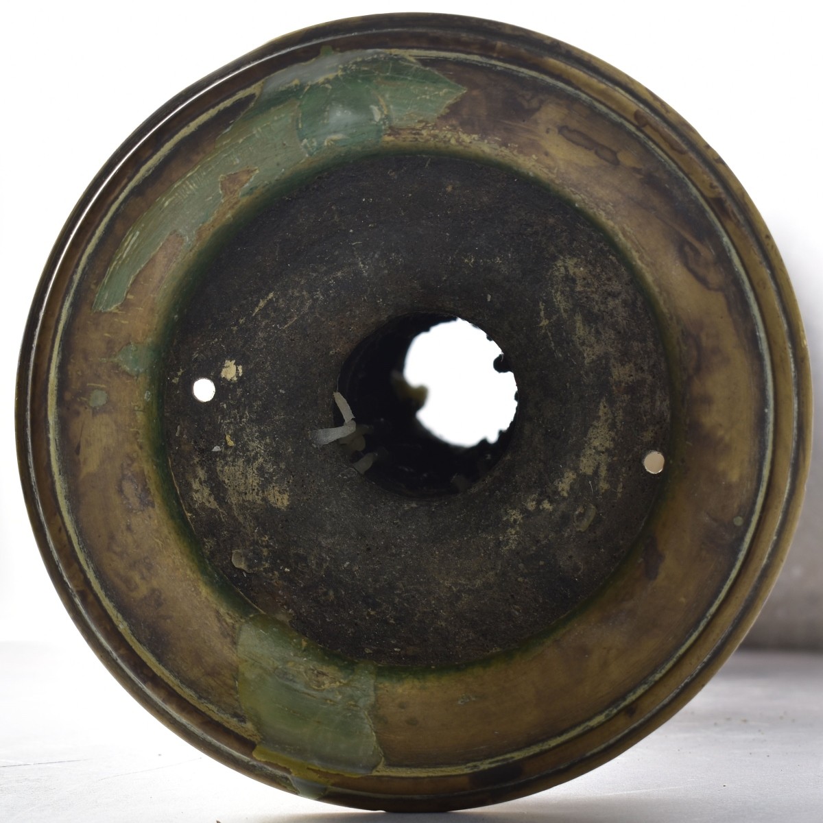 Monumental Vintage Brass Candlestick