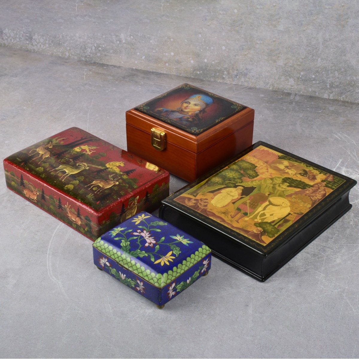 Collection of Various Boxes