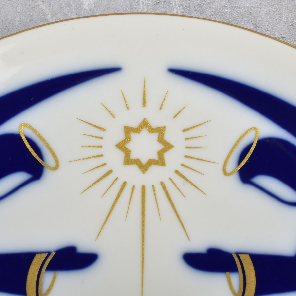 KPM German Porcelain Christmas Plates