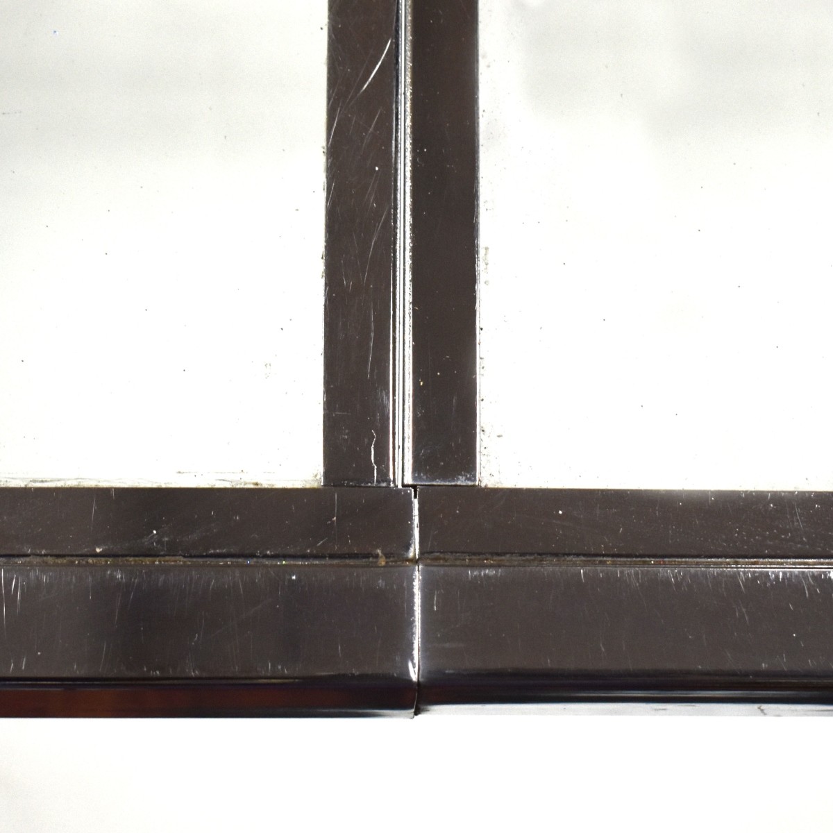 Mid-Century Milo Baughman Glass and Chrome Table