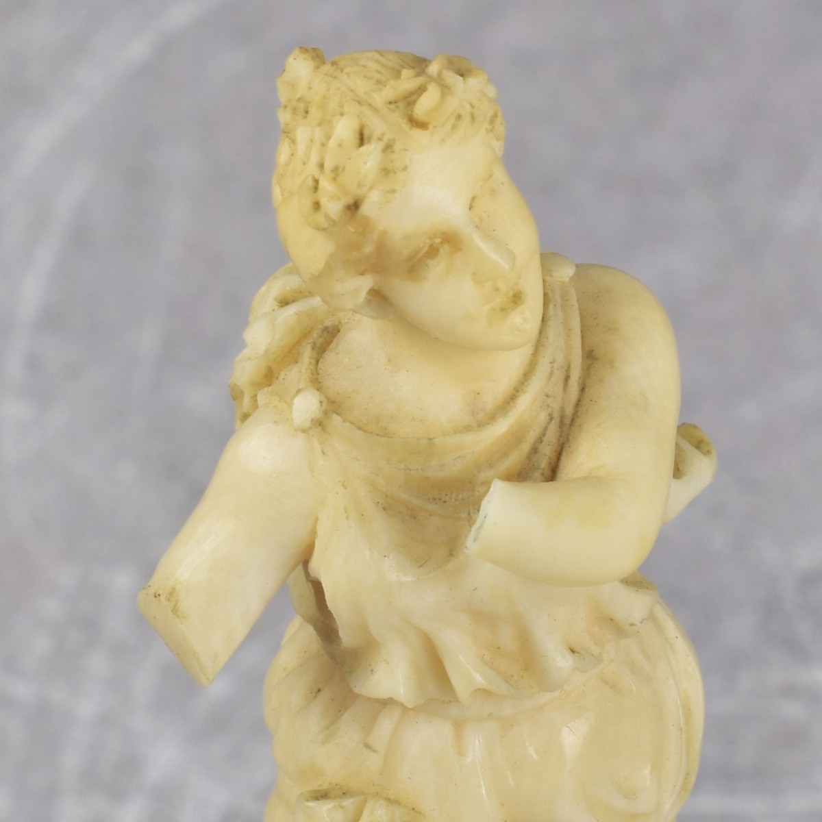 Antique Continental Carvings of Standing Figures