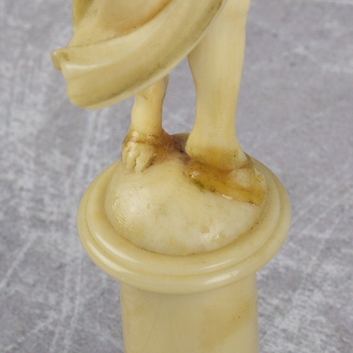 Antique Continental Carvings of Standing Figures