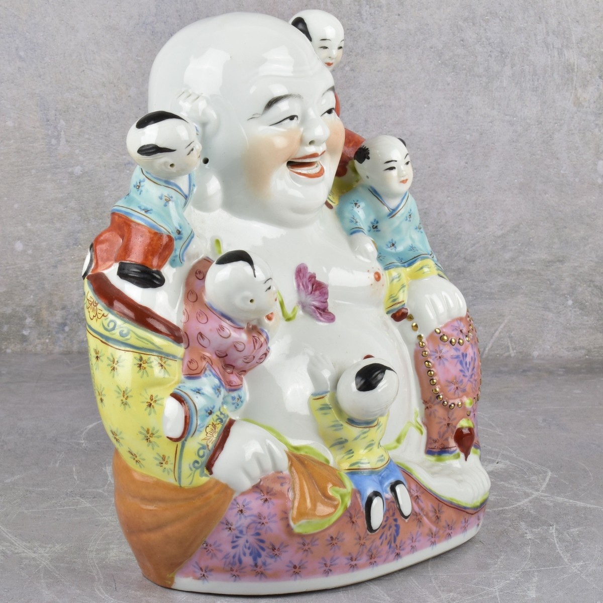 Vintage Chinese Famille Rose Buddah