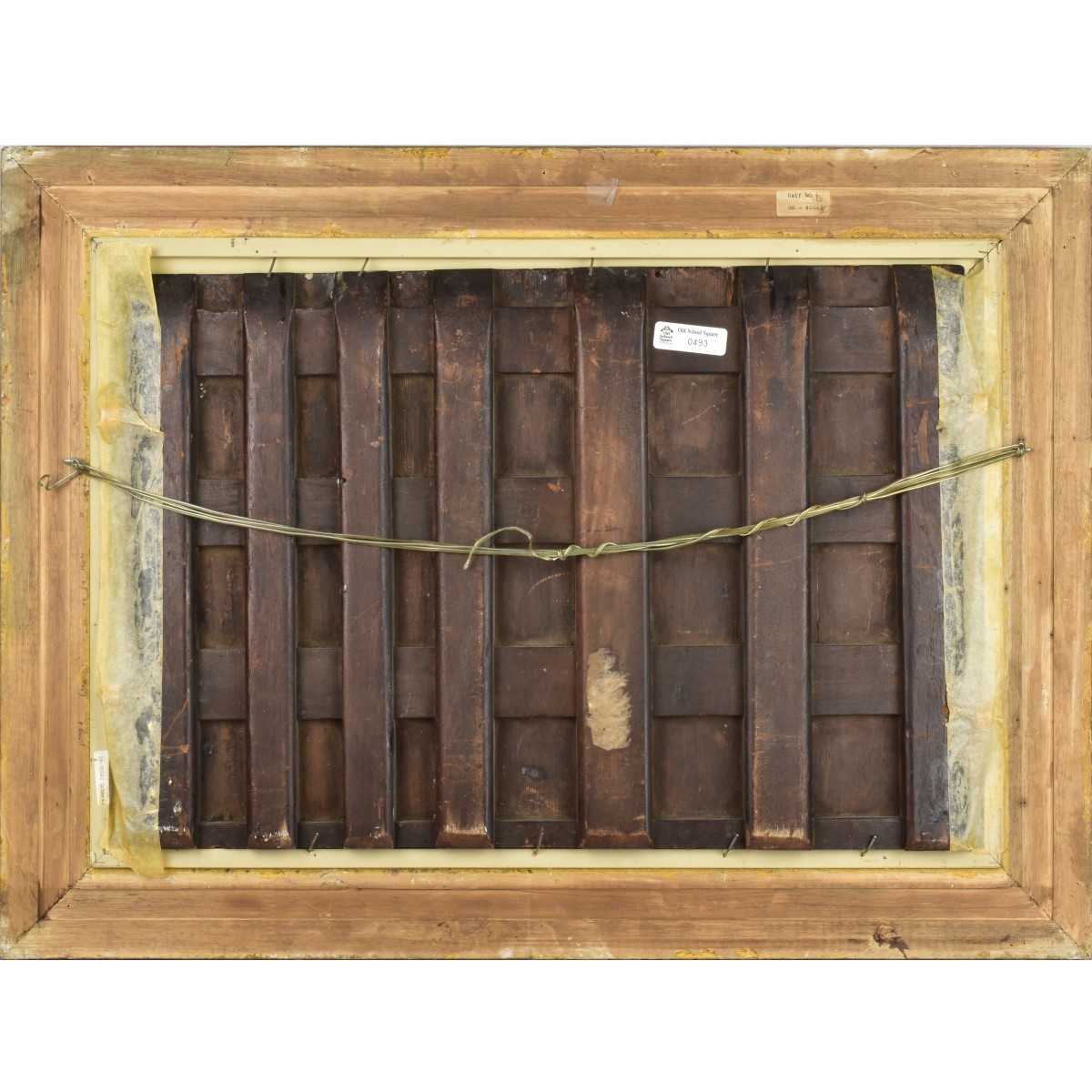 Antique European School Oil on Board