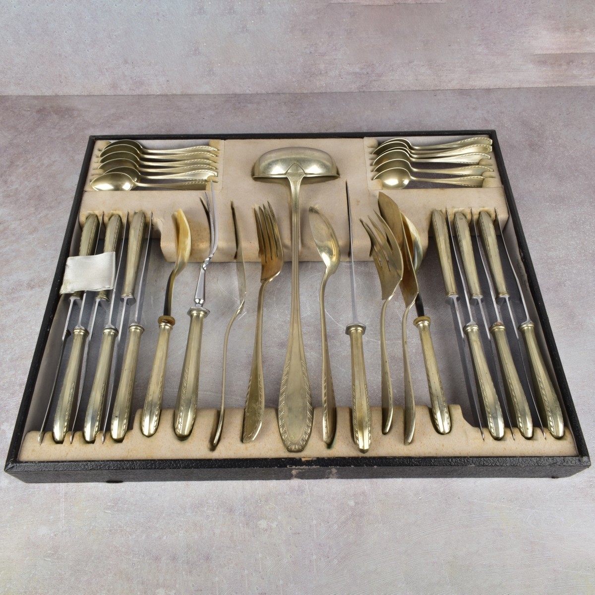 Large " Martin" Silver Plate Dinner Service