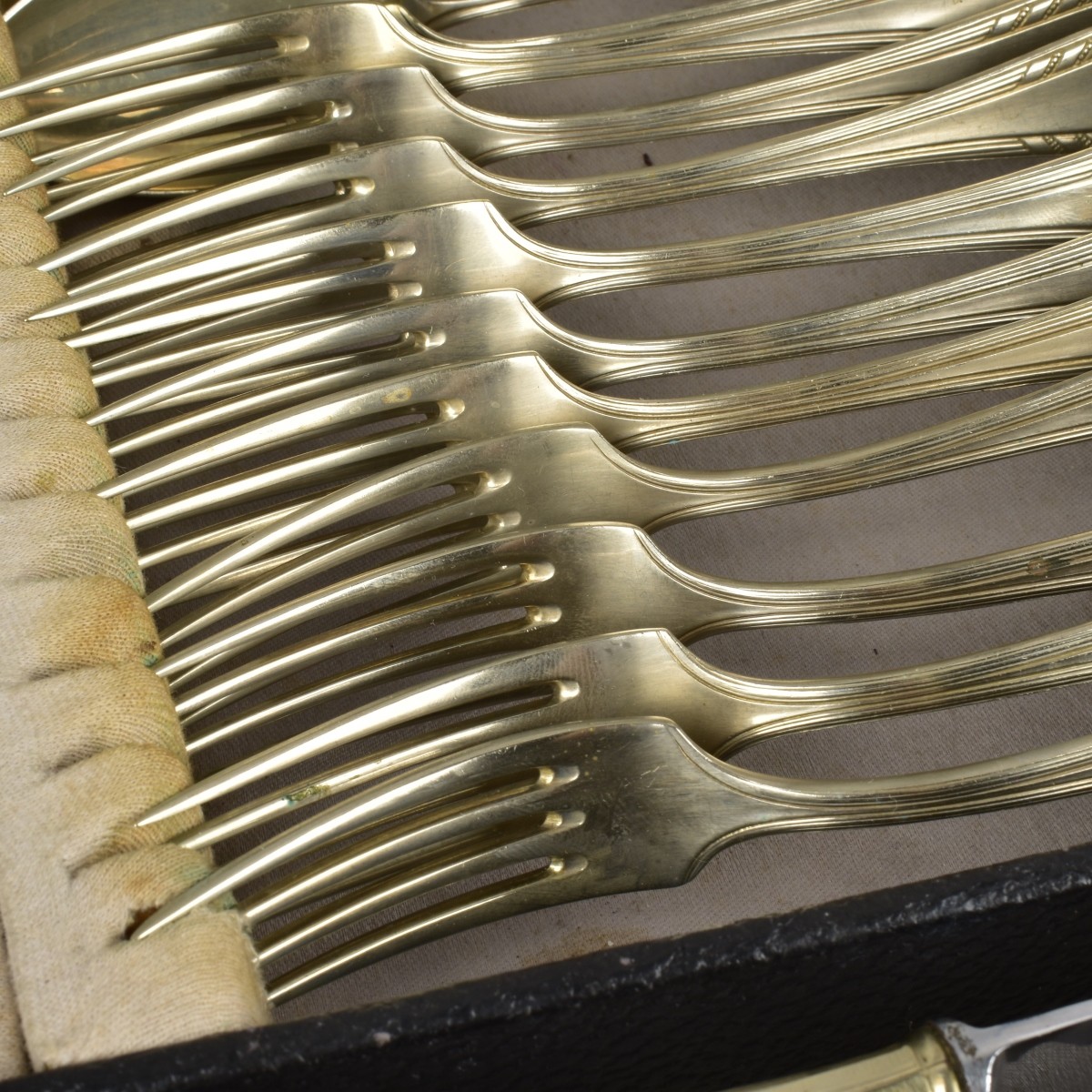 Large " Martin" Silver Plate Dinner Service