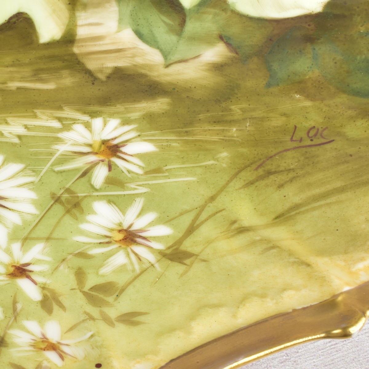 Porcelain Cabinet Chargers