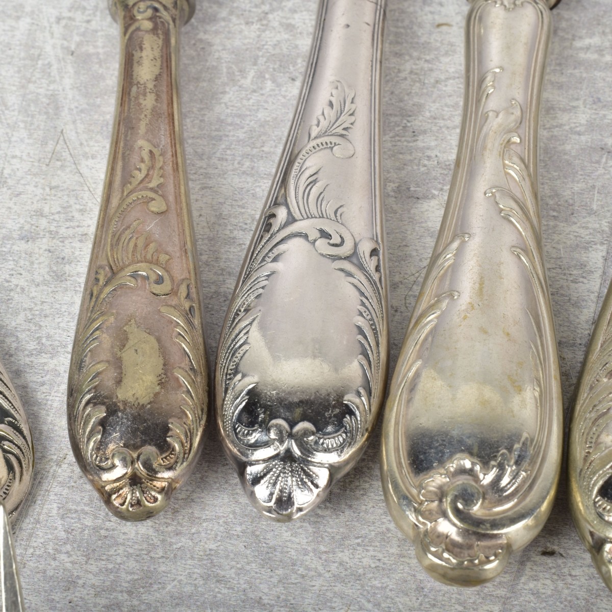 Silver Plate Dinner Service