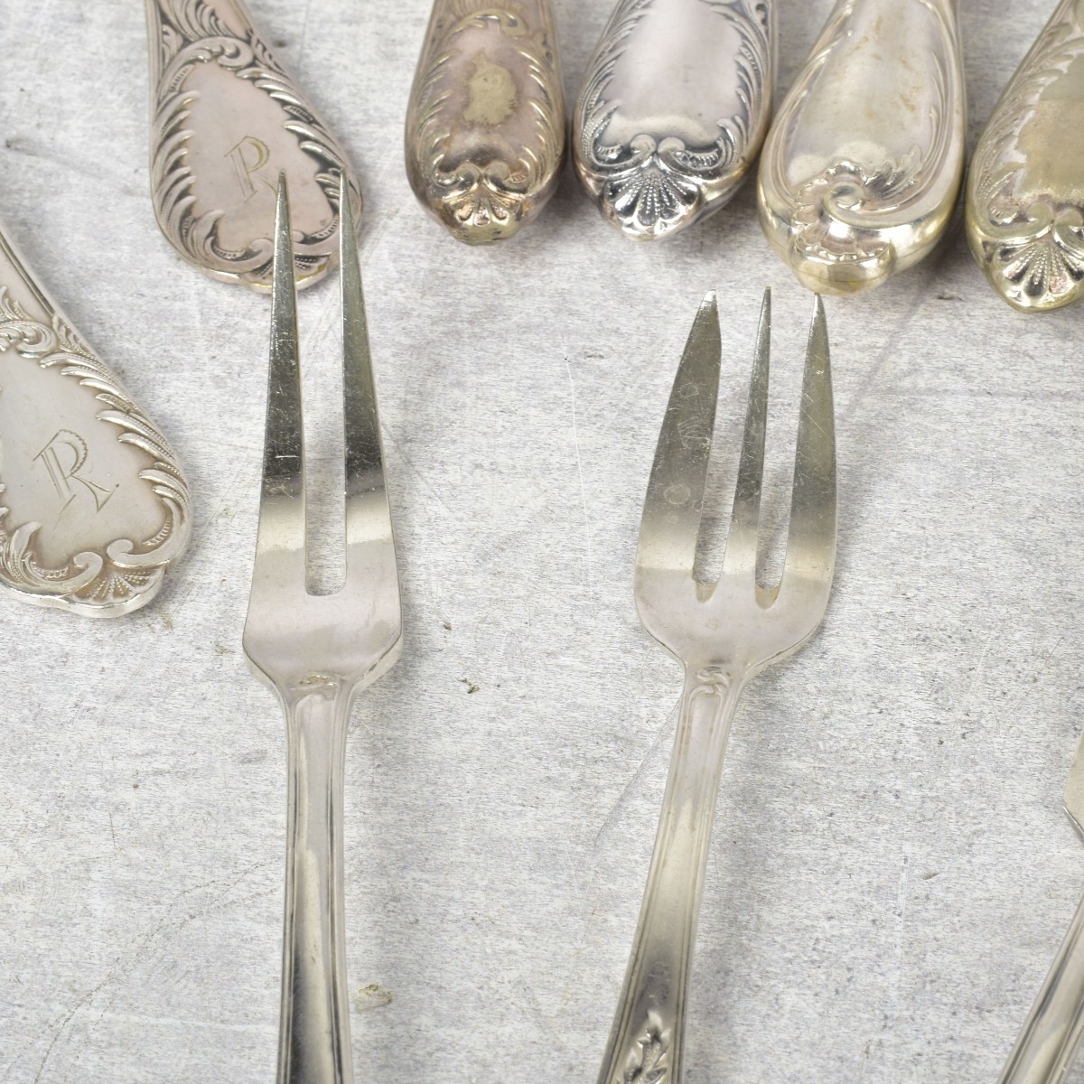 Silver Plate Dinner Service