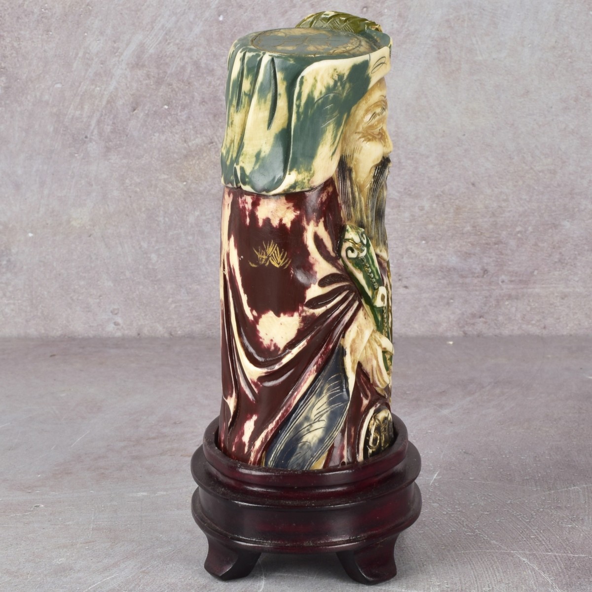 Chinese Carving of a Standing Man