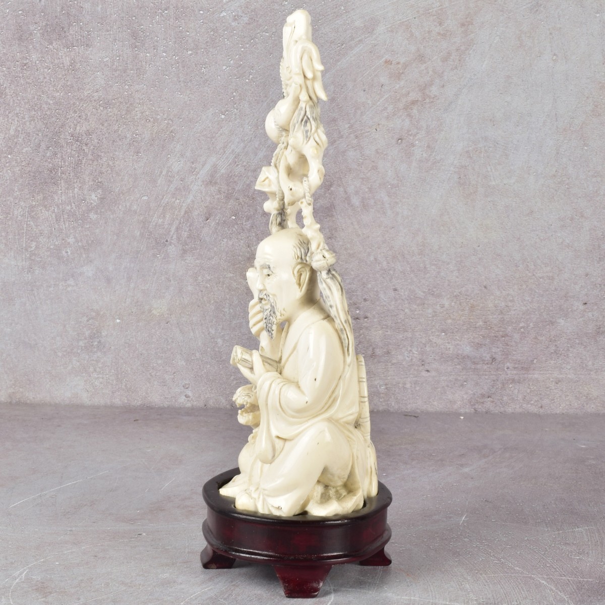 Chinese Carving of a Scholar