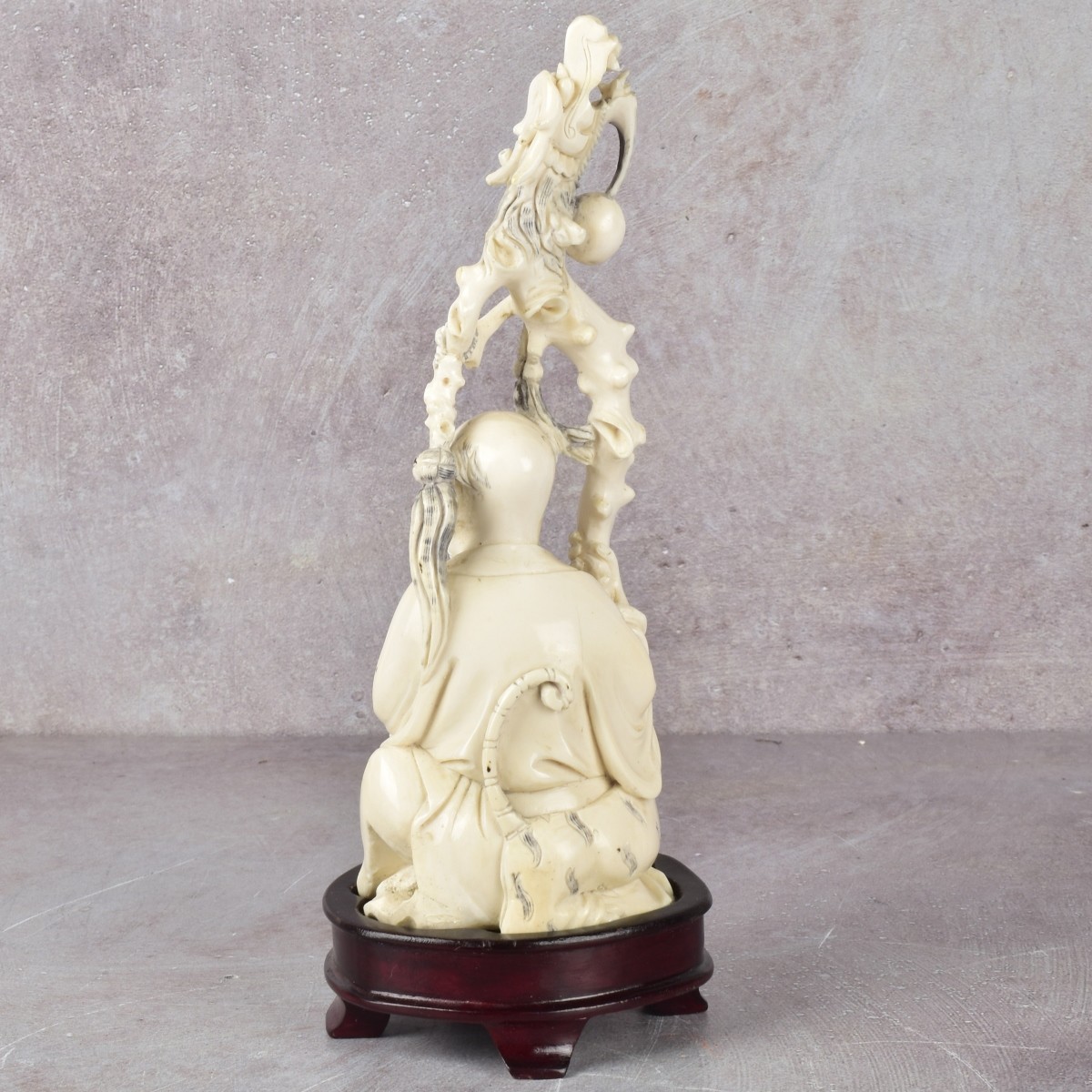 Chinese Carving of a Scholar