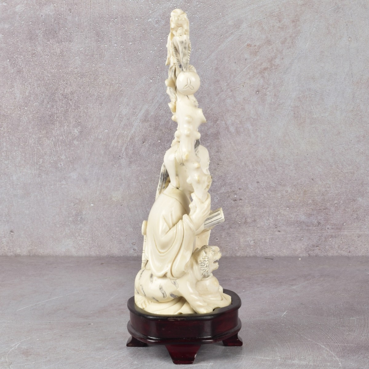 Chinese Carving of a Scholar