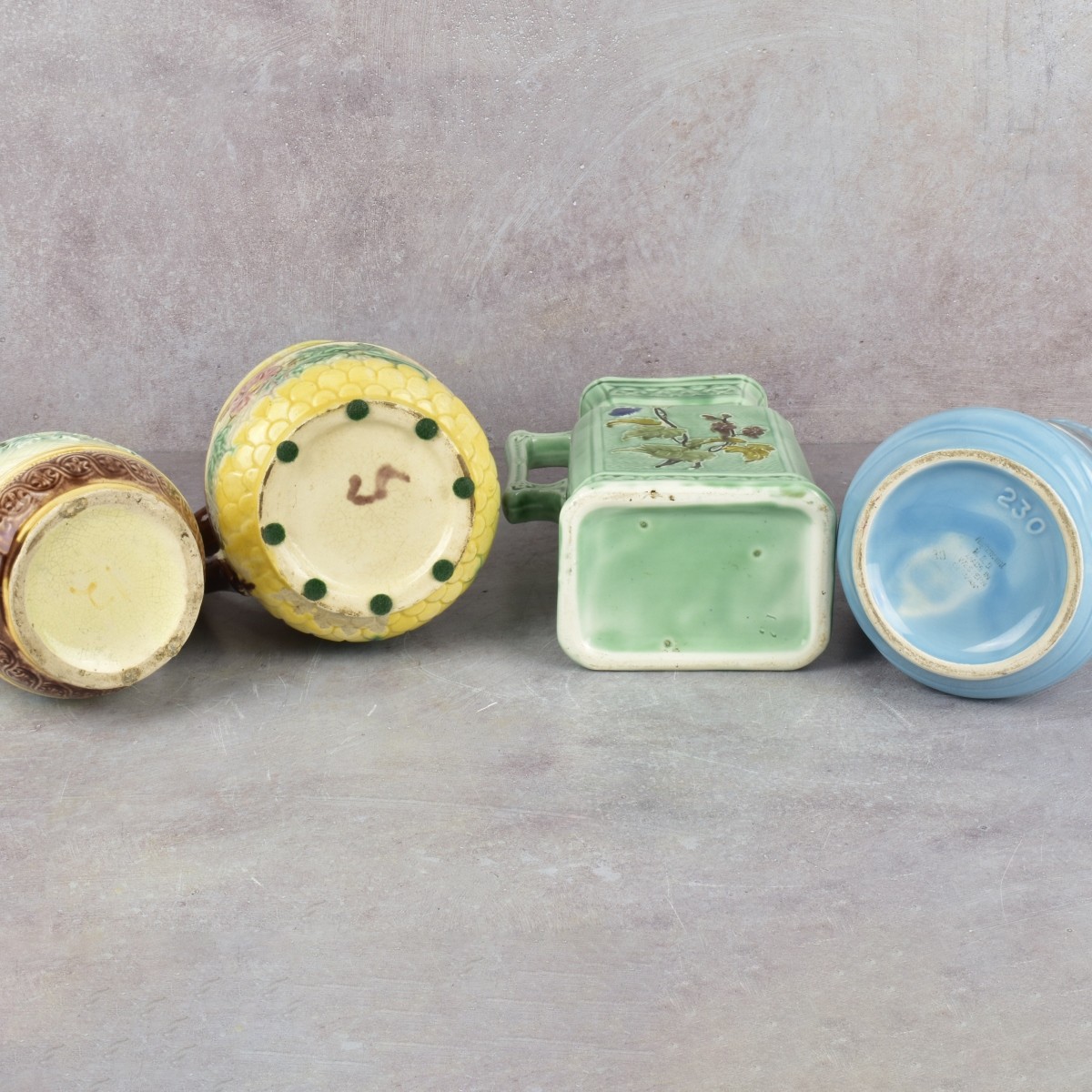 Antique Majolica Pottery