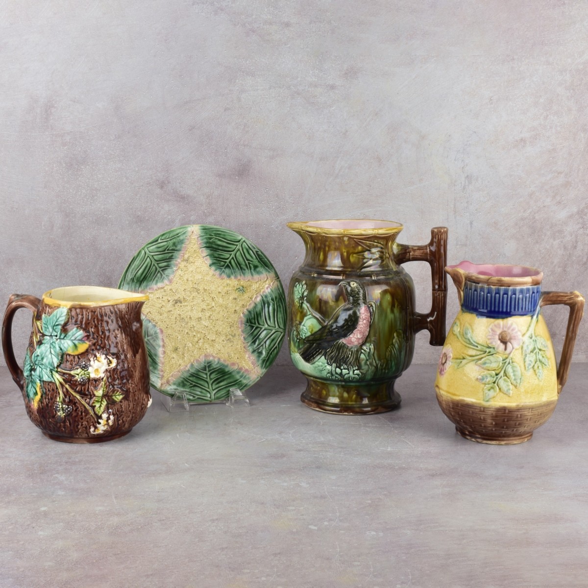 Antique Majolica Pottery