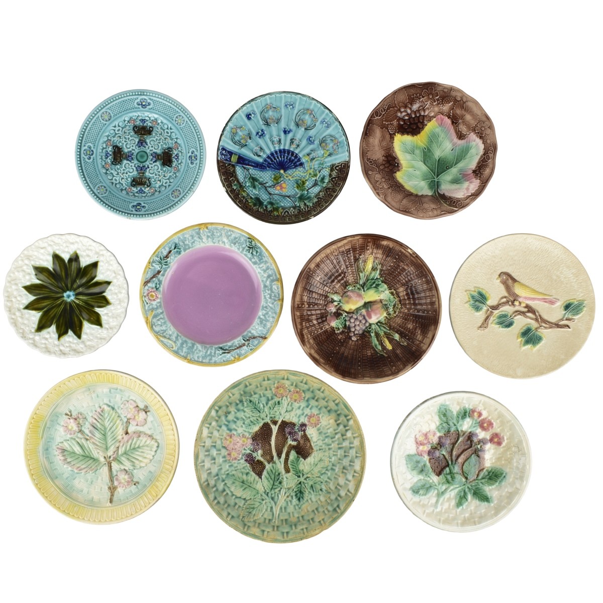 Antique Majolica Pottery