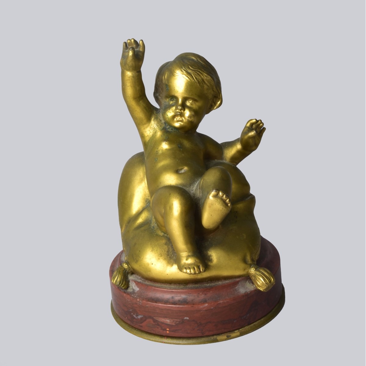 Fanny Rozet, French (1881 - after 1921) Gilt Bronz