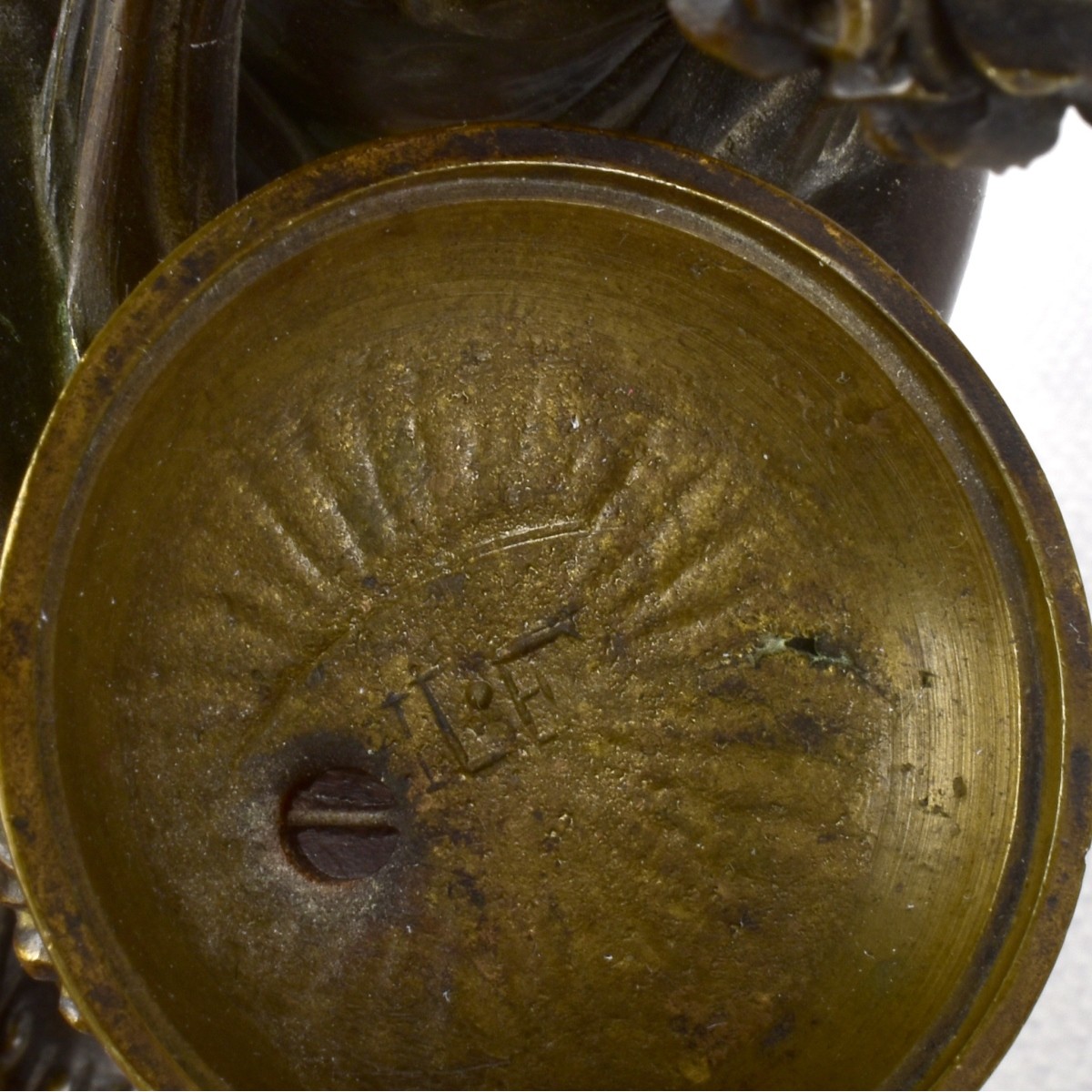 Bronze Lady Kneeling with Bowl