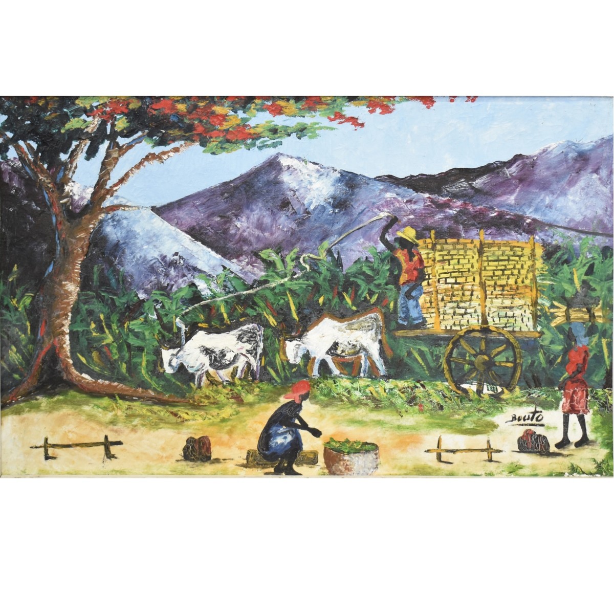 Haitian Oil Painting