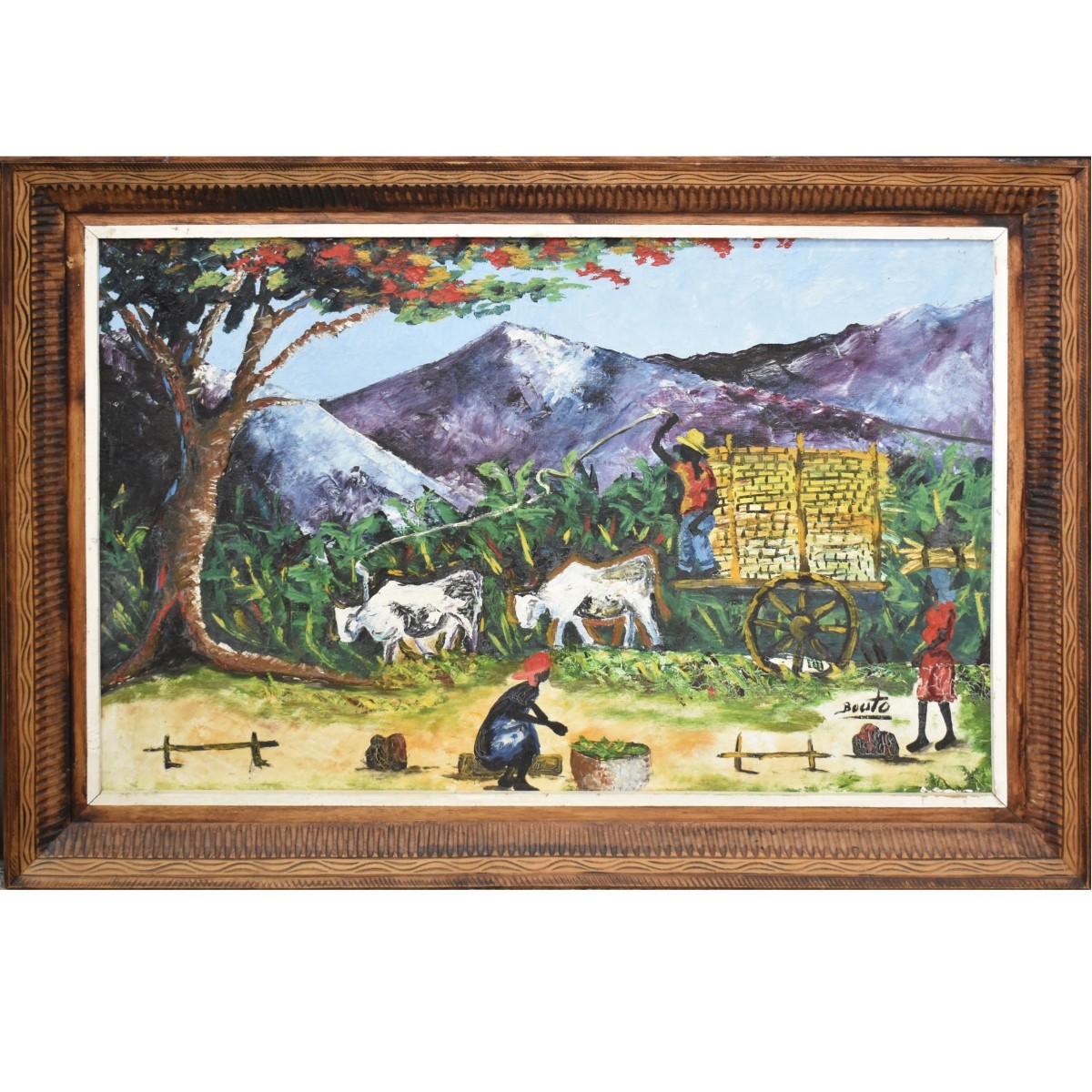 Haitian Oil Painting