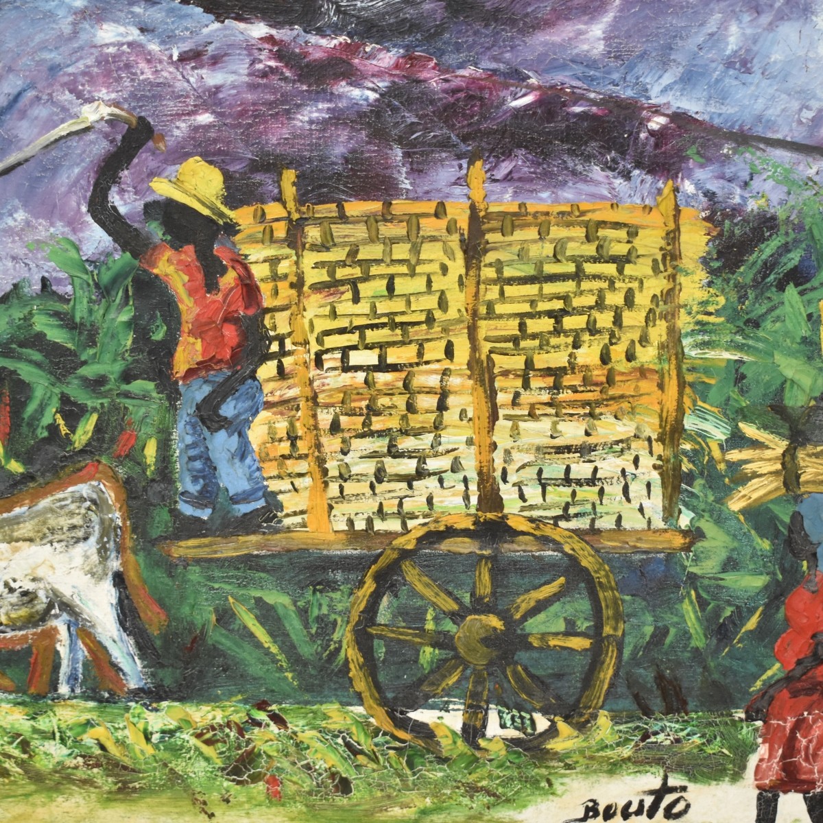 Haitian Oil Painting