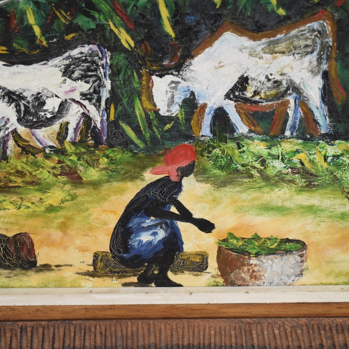 Haitian Oil Painting