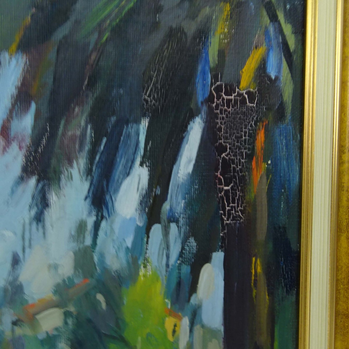 French School (20th Century) "Parc Monceau"