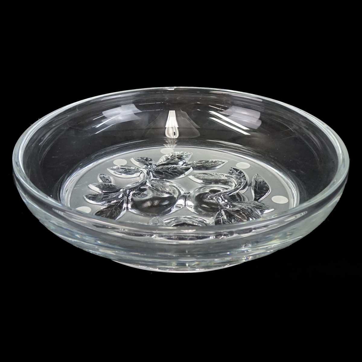 Daum Glass Centerpiece Bowl