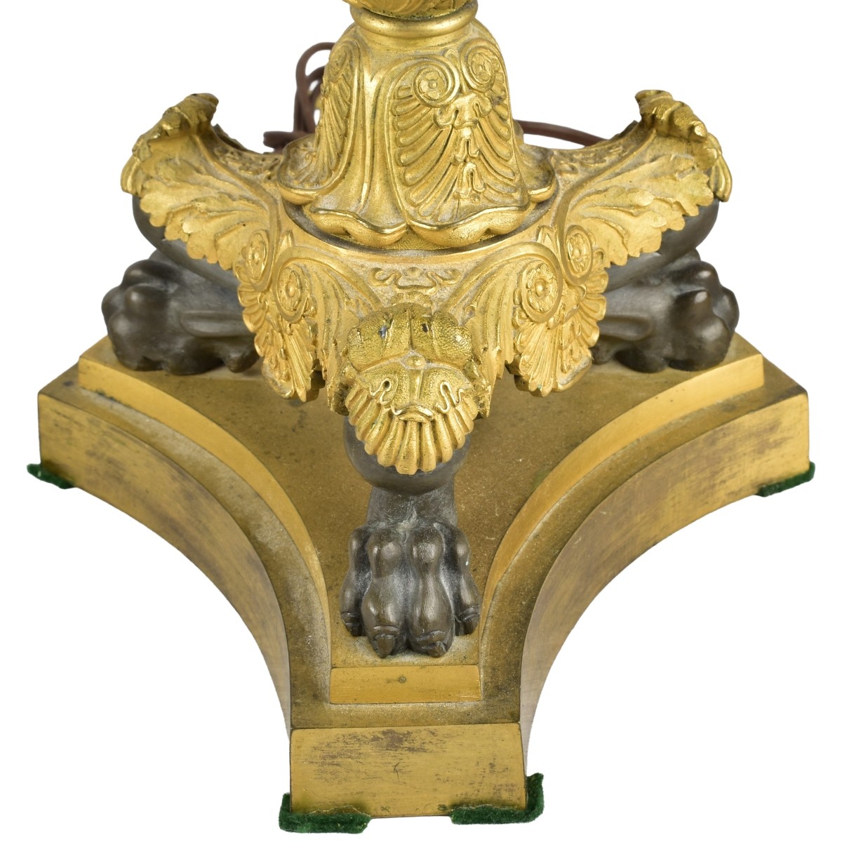 Pair of French Bronze Candelabra