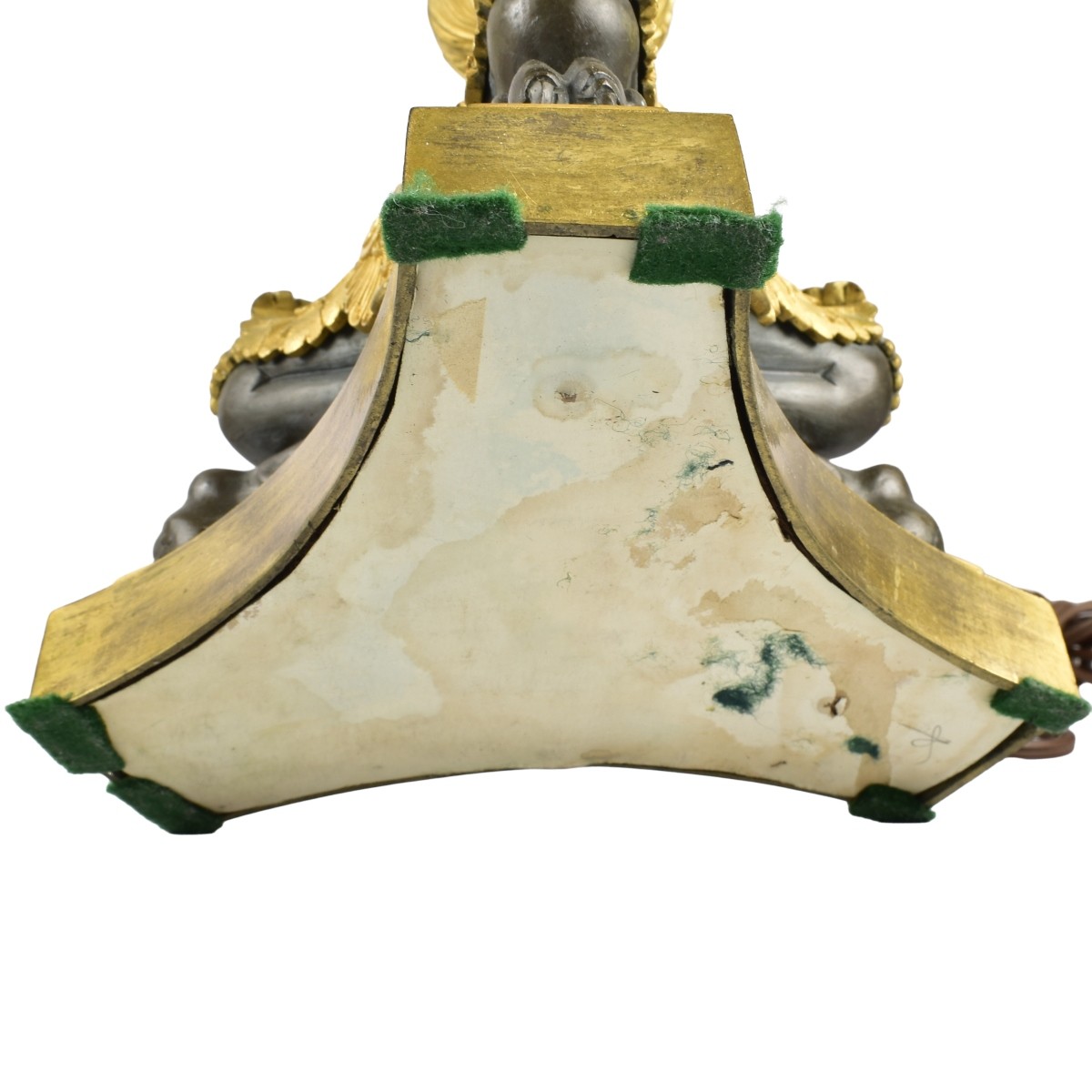 Pair of French Bronze Candelabra