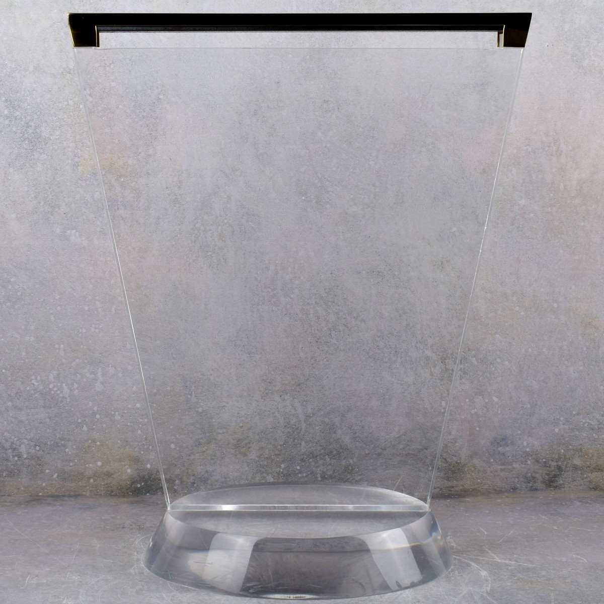 Les Prismatique Lucite-Glass Table