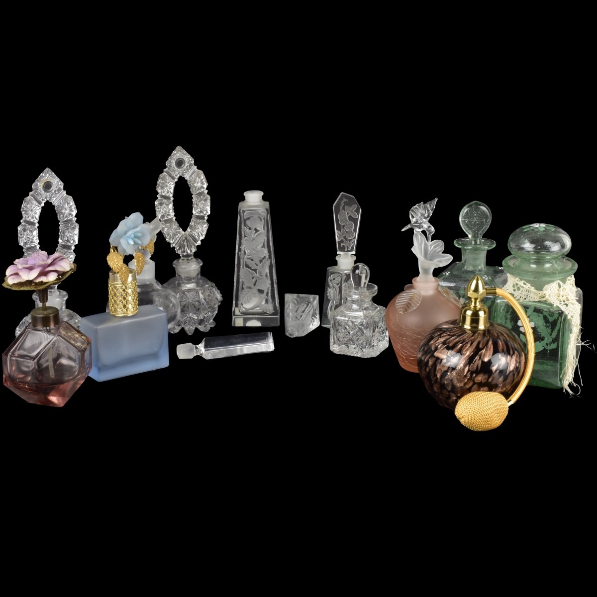 Collection of Perfume Bottles