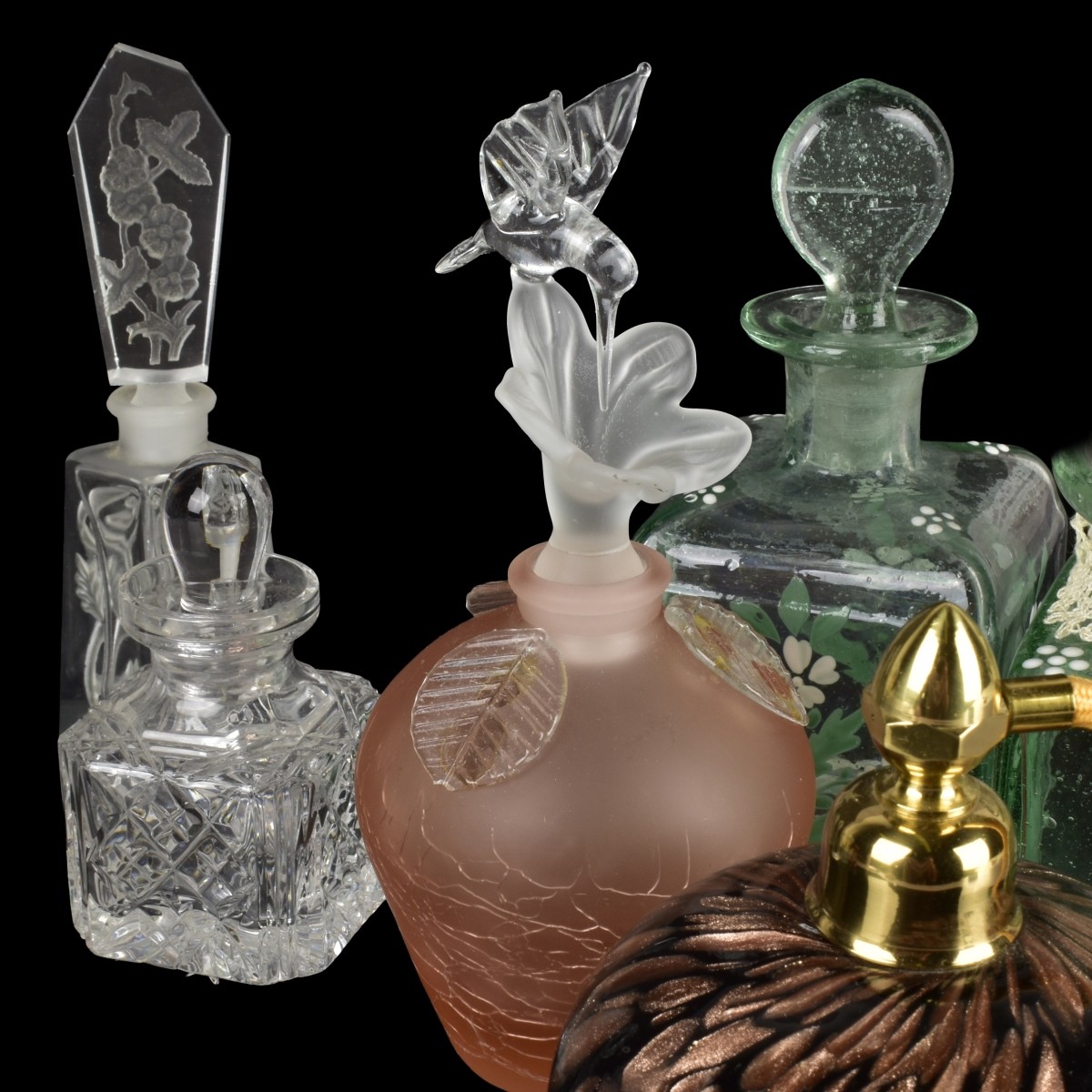 Collection of Perfume Bottles