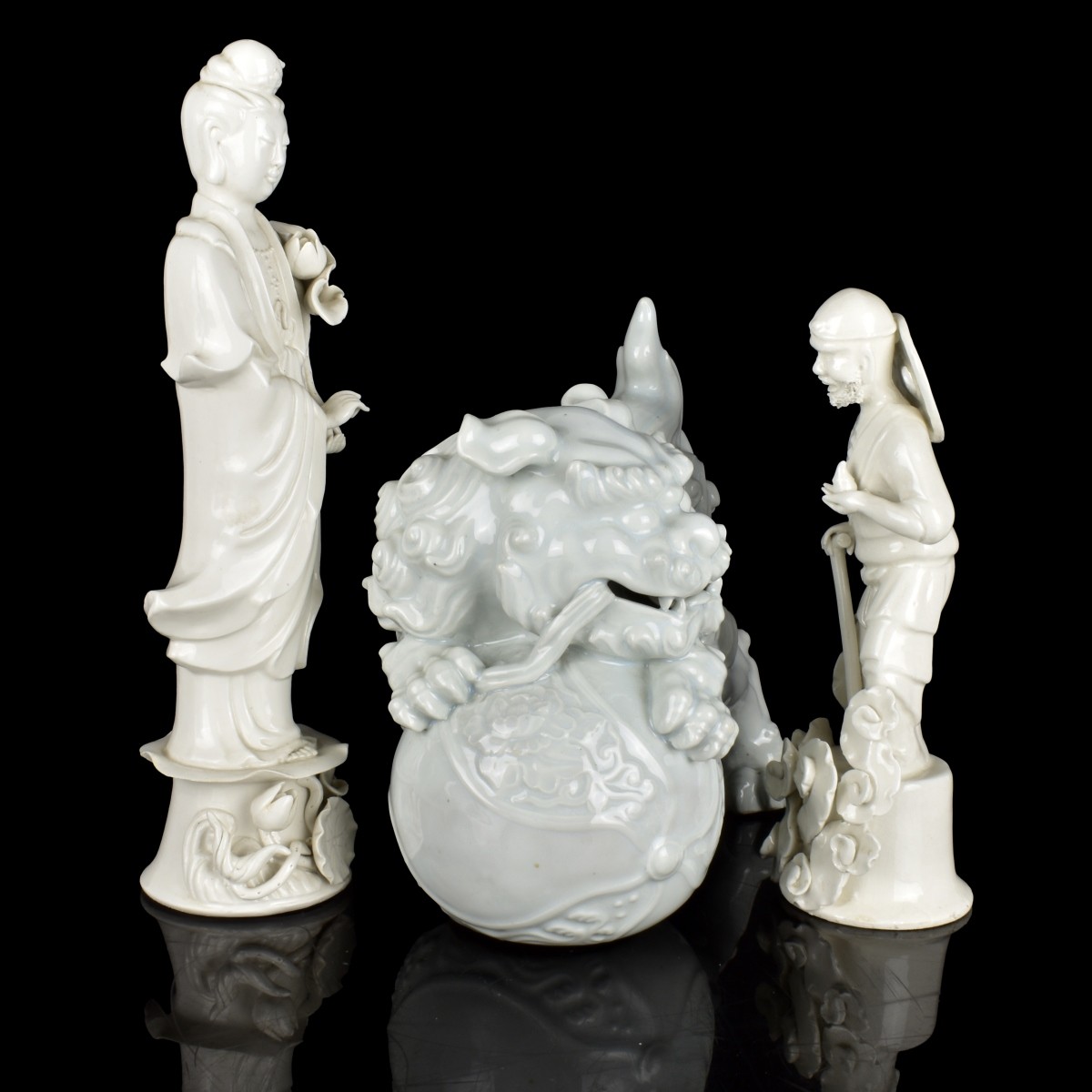 Chinese Blanc de Chine Figures