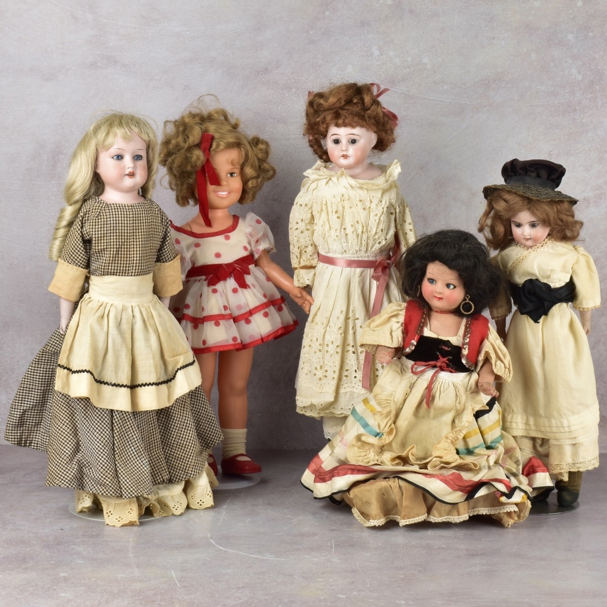 Collection of Antique Dolls