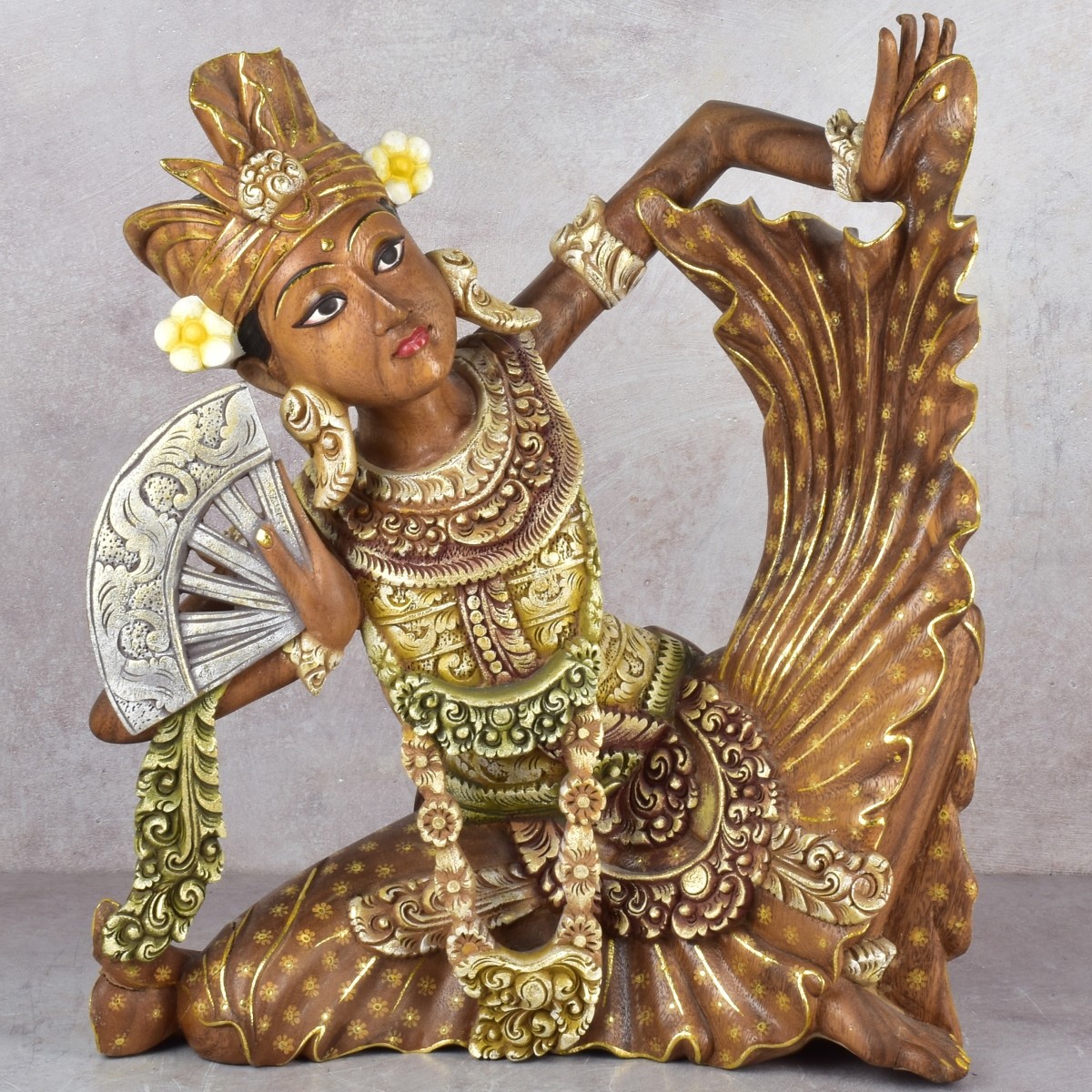 Carved Balinese Dancer