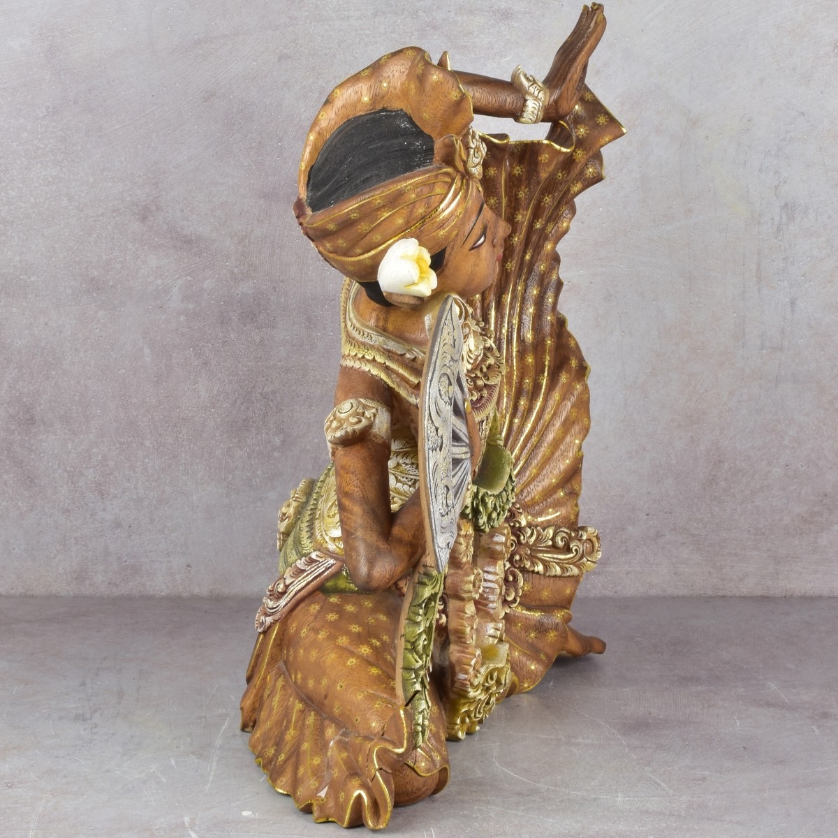 Carved Balinese Dancer