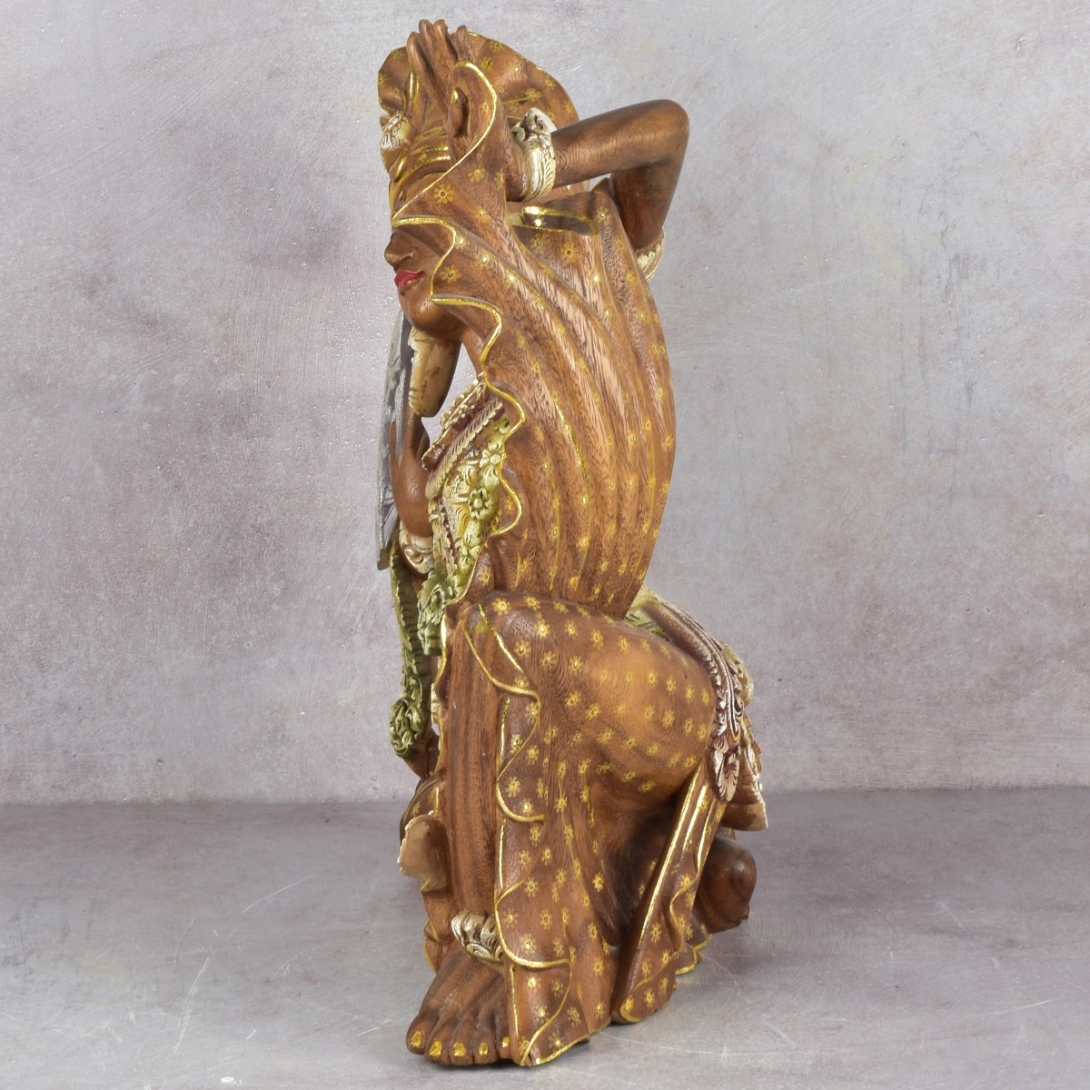 Carved Balinese Dancer