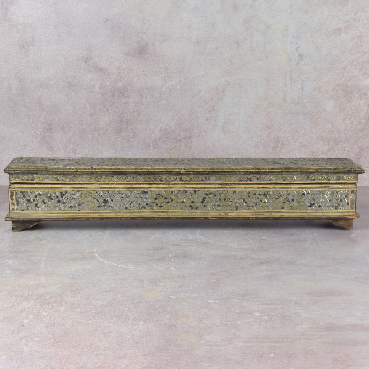 Antique Indian Rectangular Storage Box